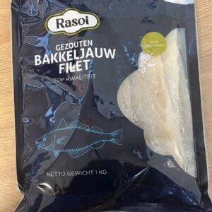 Gezouten kabeljauw 1 kg