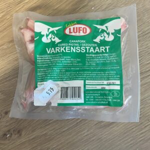 Gezouten varkensstaart